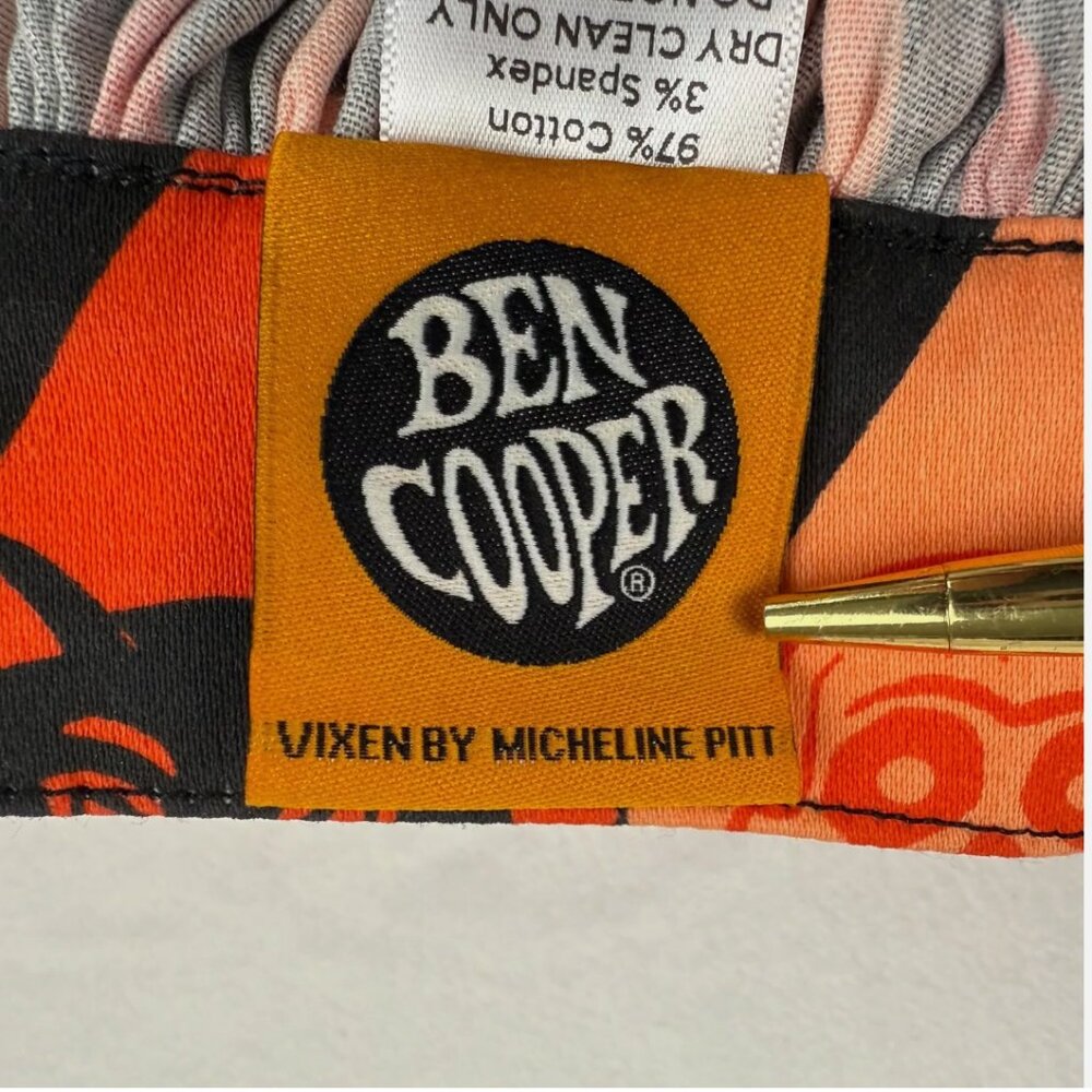 VIXEN BEN‎ COOPER Trick R Treat Swing Skirt Halloween Pleated Retro Whimsigoth - Picture 5 of 16